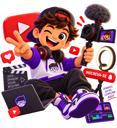 Curso de YouTuber para crianças